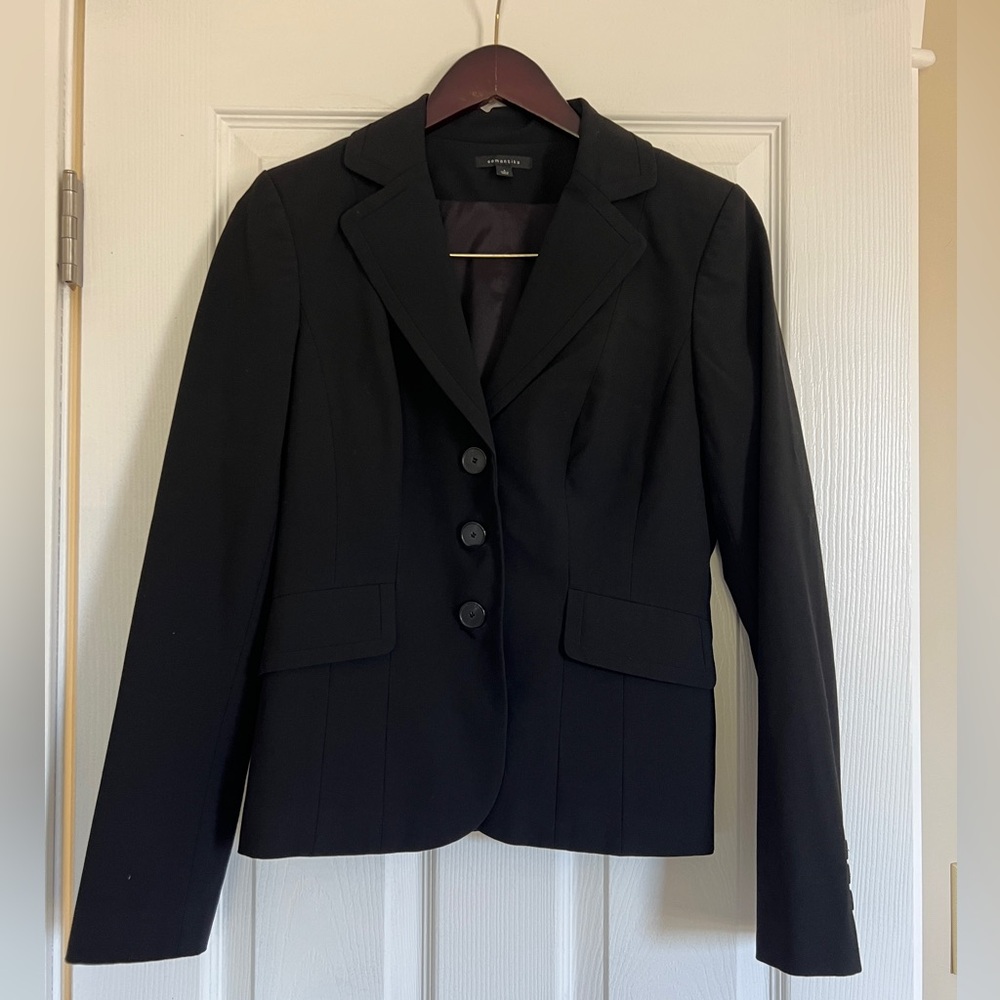 Semantiks Black Women's Tailored 2 Piece Suit